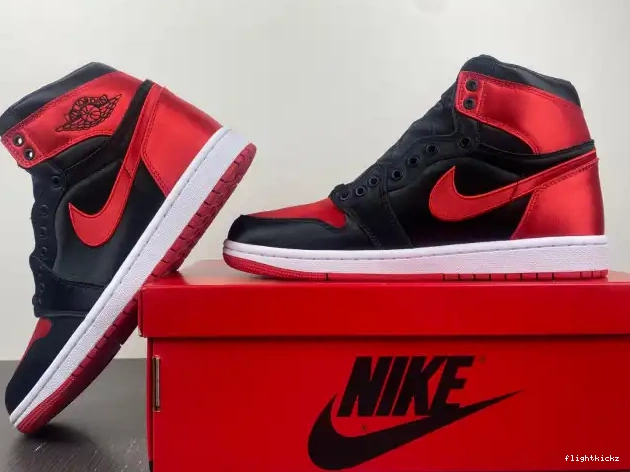 Jordan High FD4810-061 Bred WMNS Air 1 Satin OG 0511